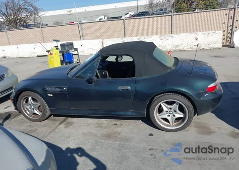 2000 BMW M z USA, uszkodzony, nr VIN WBSCK9344YLC92798